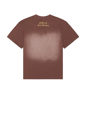 Lifted Anchors Circus T-Shirt in Chocolate