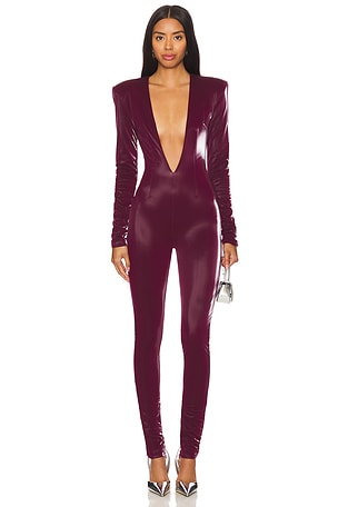 Jumpsuit With Plunging Neckline LaQuan Smith