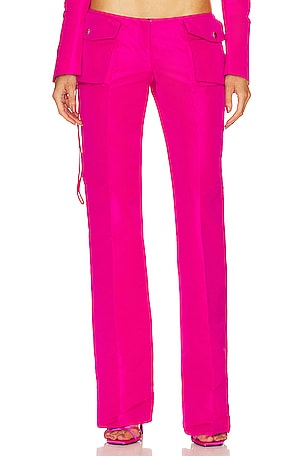 Theory Demitria 2 Pant in Pink Clay