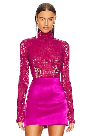 strapless open back dress JULIET SATIN MINI DRESS IN LIGHT PINK  AKIRA