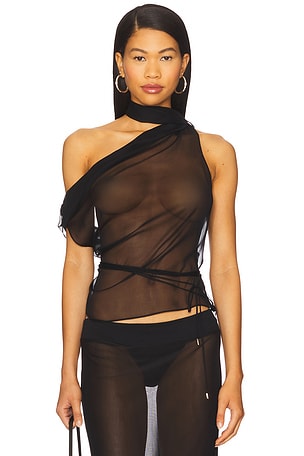 Scarf Top LaQuan Smith
