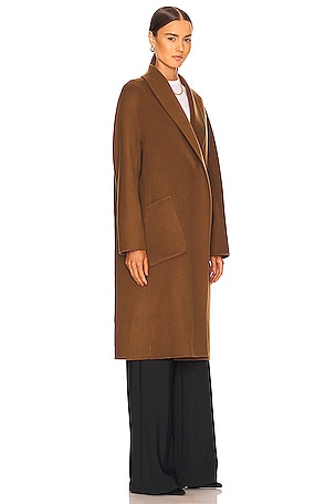 LAMARQUE Thara Coat in Chocolate