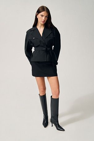 Quinn Cropped Trenchcoat LAMARQUE