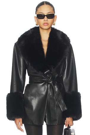 Rosabella Faux Fur Blazer LAMARQUE