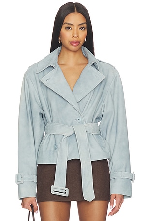 Dhana Cropped Trench Coat LAMARQUE