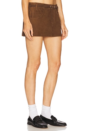 LAMARQUE x REVOLVE Amara Skirt in Brown