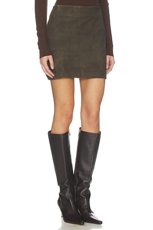 LAMARQUE Jorden Skirt in Olive