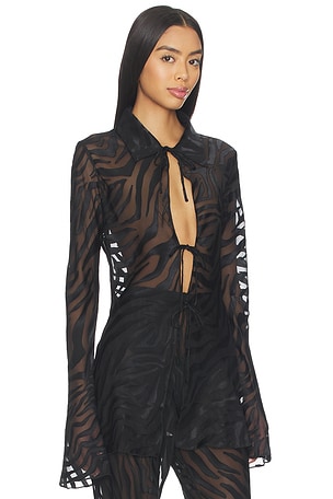 LAMARQUE Camine Top in Black