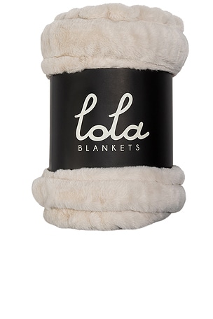 Lola Blankets Lola Original Blanket in Ivory