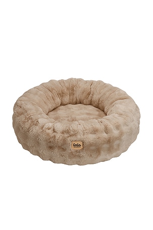 Medium Bubble Round Pet Bed Lola Blankets