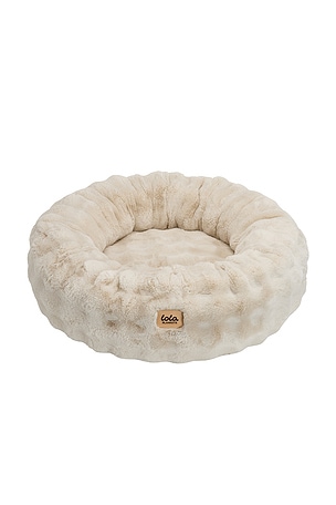 Small Bubble Round Pet Bed Lola Blankets