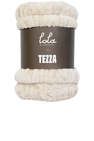 Lola Blankets Lola Blankets x TEZZA in Beige