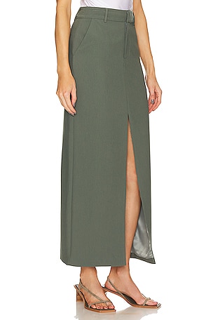 LBLC The Label Tess Skirt in Green