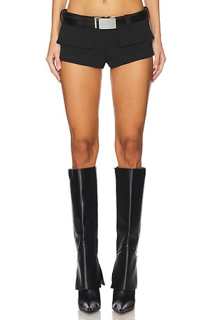 Isabel Marant Etoile Janis Short in Black REVOLVE