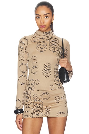 Piercer Turtleneck Top LADO BOKUCHAVA