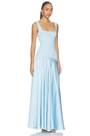 L'Academie Sidney Gown in Baby Blue