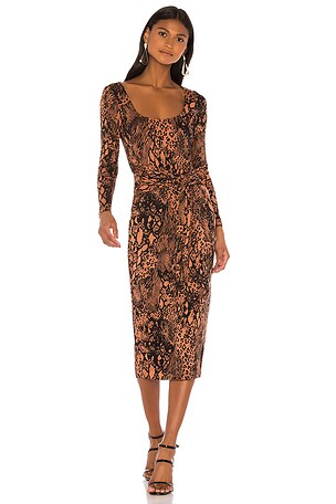 The Nancy Midi Dress L'Academie