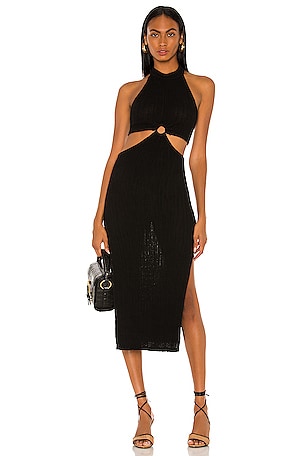 Velvet by Graham & Spencer Stephanie Dress in Black