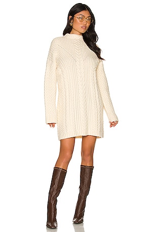 Calliope Cable Sweater Dress L'Academie