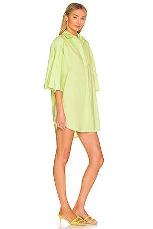 L'Academie Willacy Mini Dress in Green