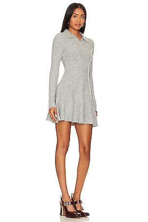 L'Academie x Marianna Izel Mini Dress in Grey