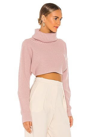 L'Academie Maven Crop in Mauve