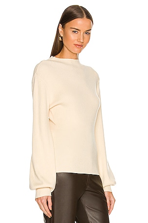 L'Academie Fable Sweater in Ivory