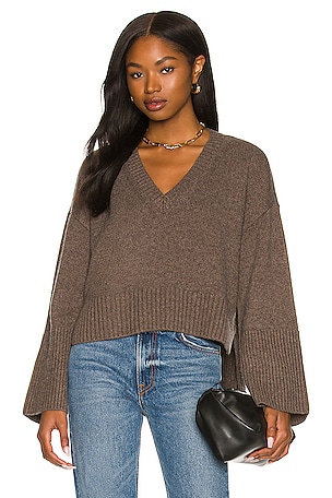 Corrina V Neck Sweater L'Academie