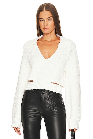 x Marianna Hewitt Imani Boucle Knit Pullover L'Academie