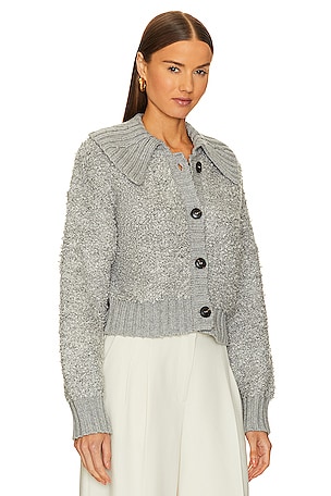 L'Academie Lavey Cardigan in Grey