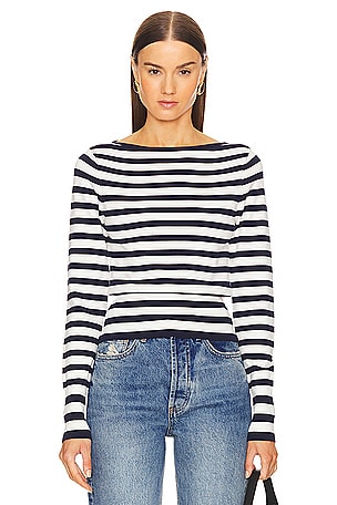 by Marianna Marisole Striped Sweater L'Academie