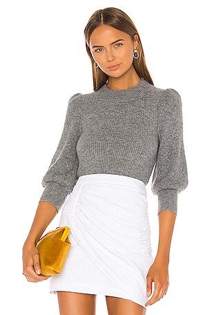 L’Academie Eno Sweater in Charcoal hotsell Grey