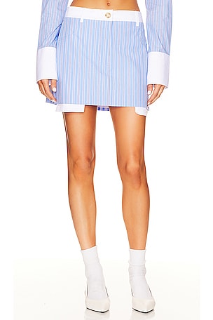 Fresh Stripe Mini Skirt L'Academie