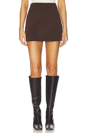 by Marianna Milly Wool Mini Skirt L'Academie