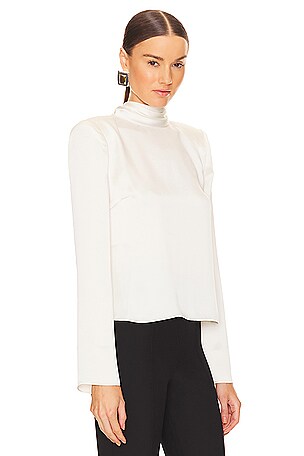 L'Academie Briar Blouse in Ivory