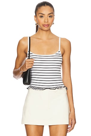 by Marianna Nicole Ribbed Tank L'Academie