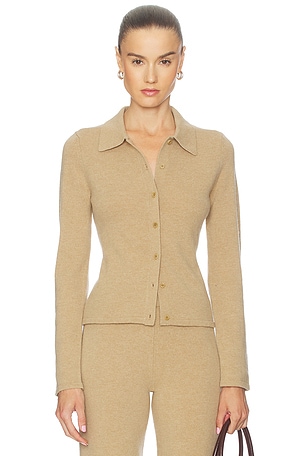 by Marianna Berke Button Down Top L'Academie