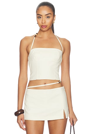 Kora Linen Top L'Academie