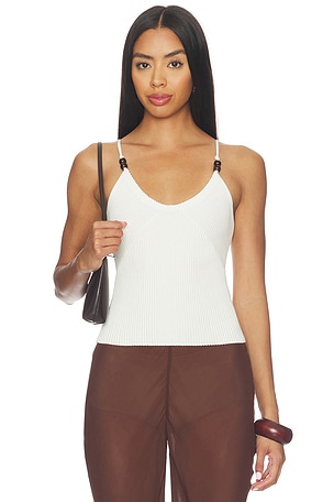 Kennji Beaded Knit Tank L'Academie