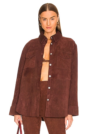 CHAQUETÓN SUEDE L'Academie