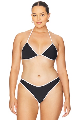 L'Academie by Marianna Leonie Top in Black