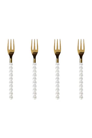 Set Of 4 Pearl Fork Lepel Club