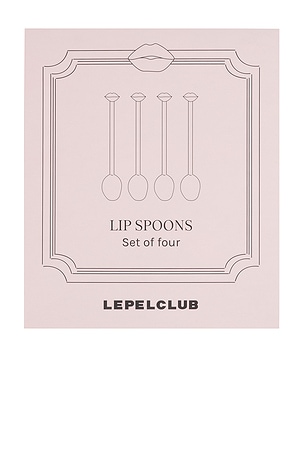 Lepel Club Set Of Lip Spoons.