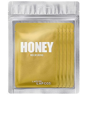 Honey Daily Skin Mask 5 Pack LAPCOS