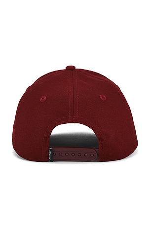 Les Deux Baseball Cap Suede Ii in Red