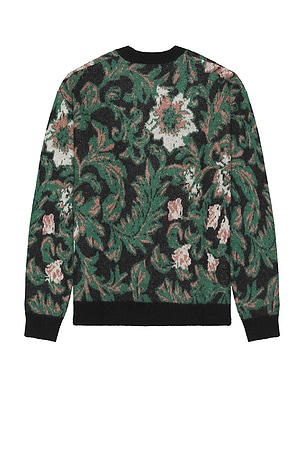 Les Deux Alex Jacquard Cardigan in Green