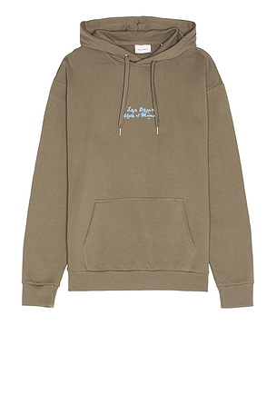 Les Deux Luca Hoodie in Brown