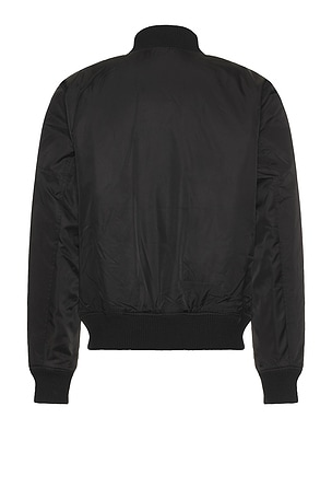 Les Deux Neo Varsity Bomber Jacket in Black
