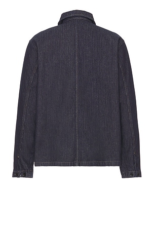 Les Deux Hugh Denim Stripe Overshirt 2