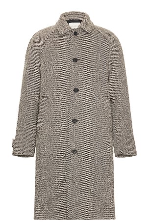 Michael Twill Wool Coat Les Deux